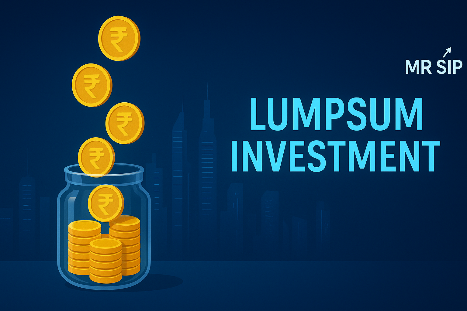 Lumpsum Investment Strategy with MR SIP for Long Term Goals